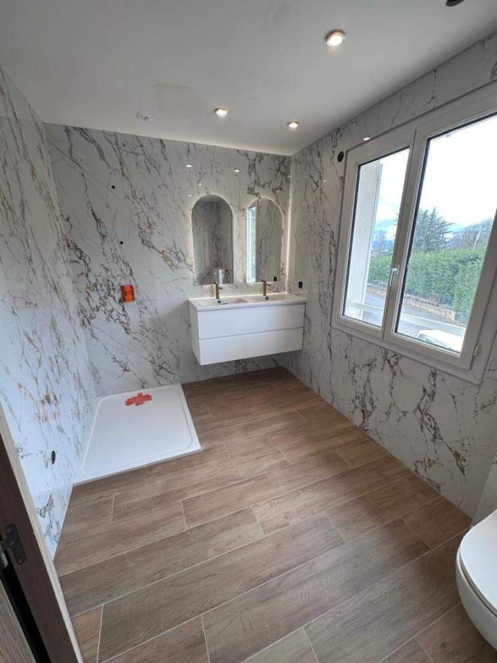Carrelage salle de bains Lyon