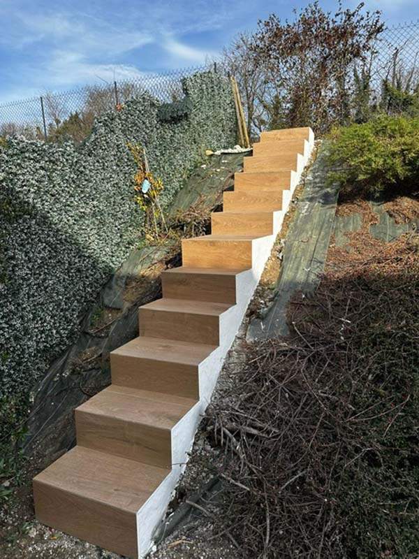 Marche d’escalier en bois Lyon