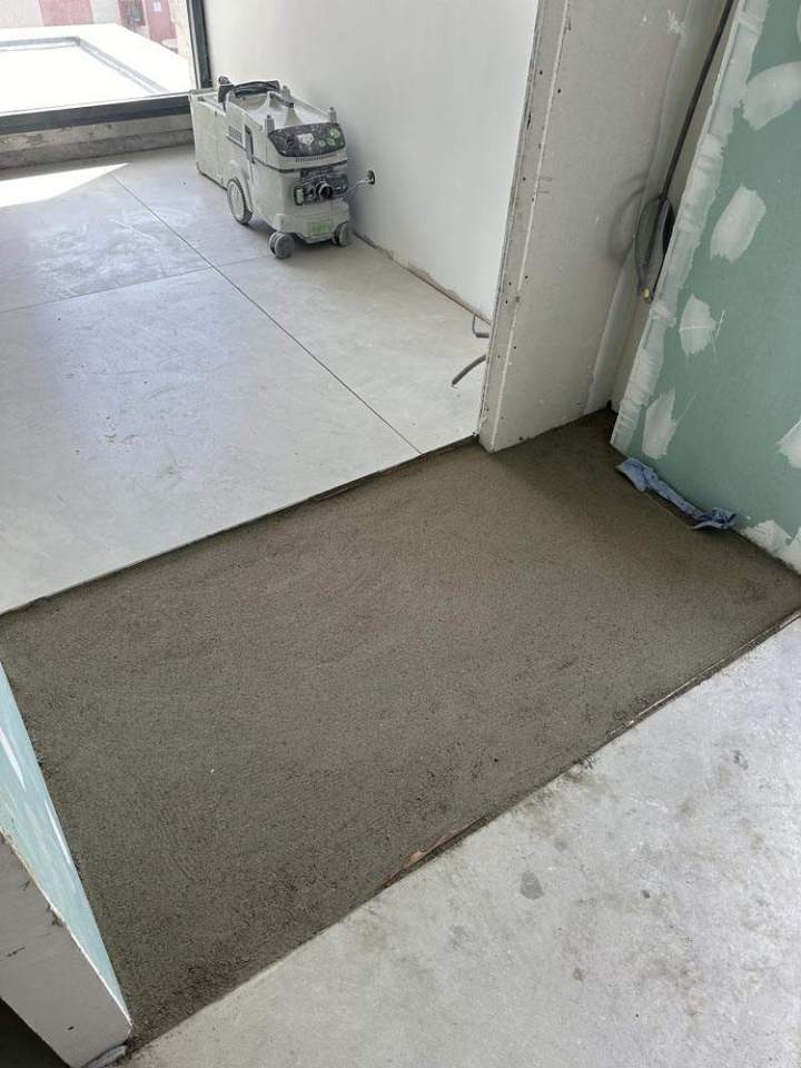 Réalisation d’une chape pour douche à l’italienne à Villeurbanne